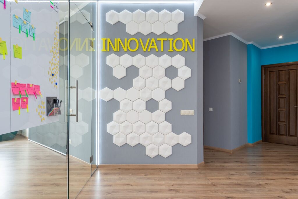 Ingang van het gebouw waar het instituut is gevestigd